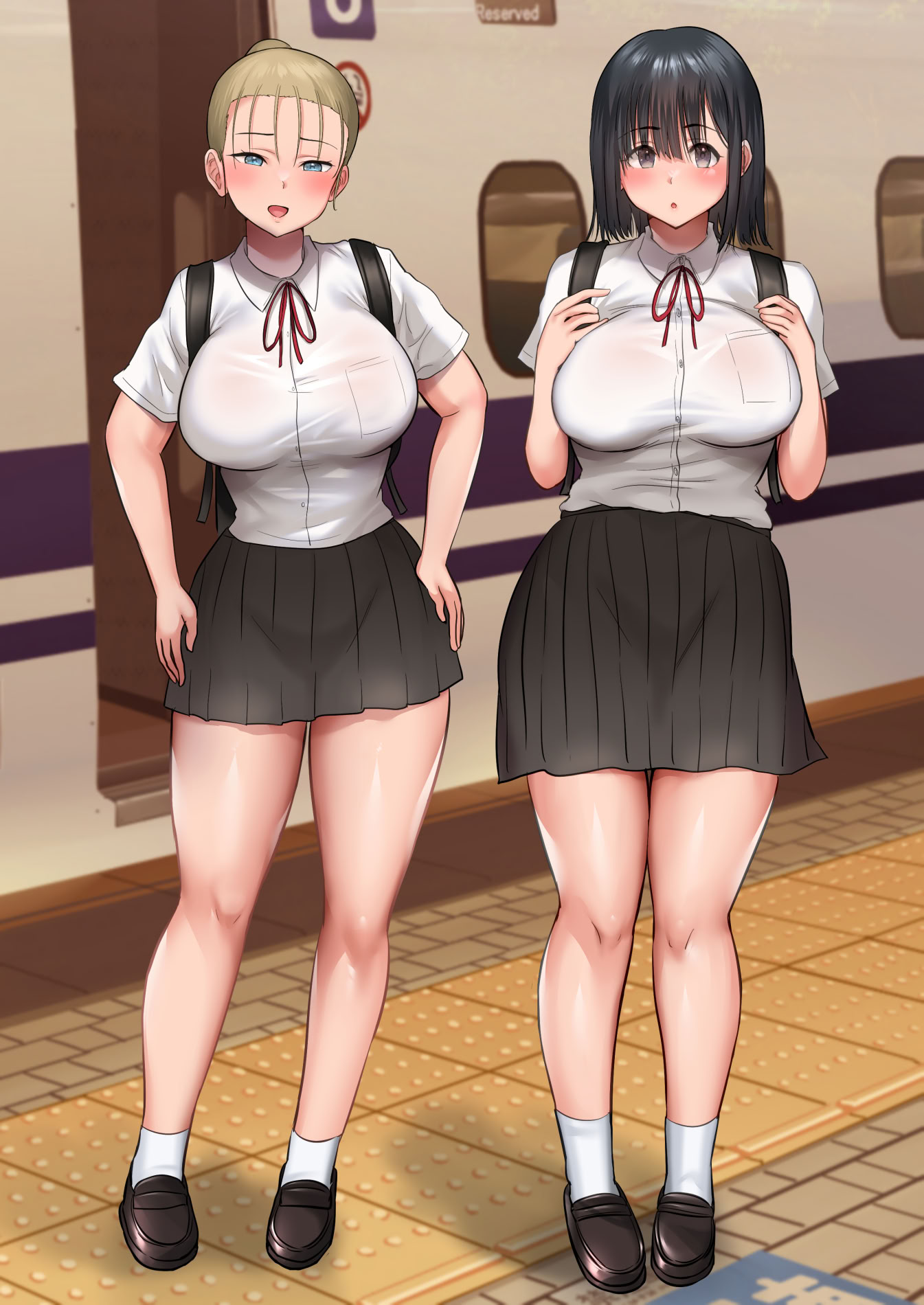 [むらむら村ソン (にぼ煮干)] 修学旅行中に密会がバレ反省部屋で生活指導に寝取られ 2