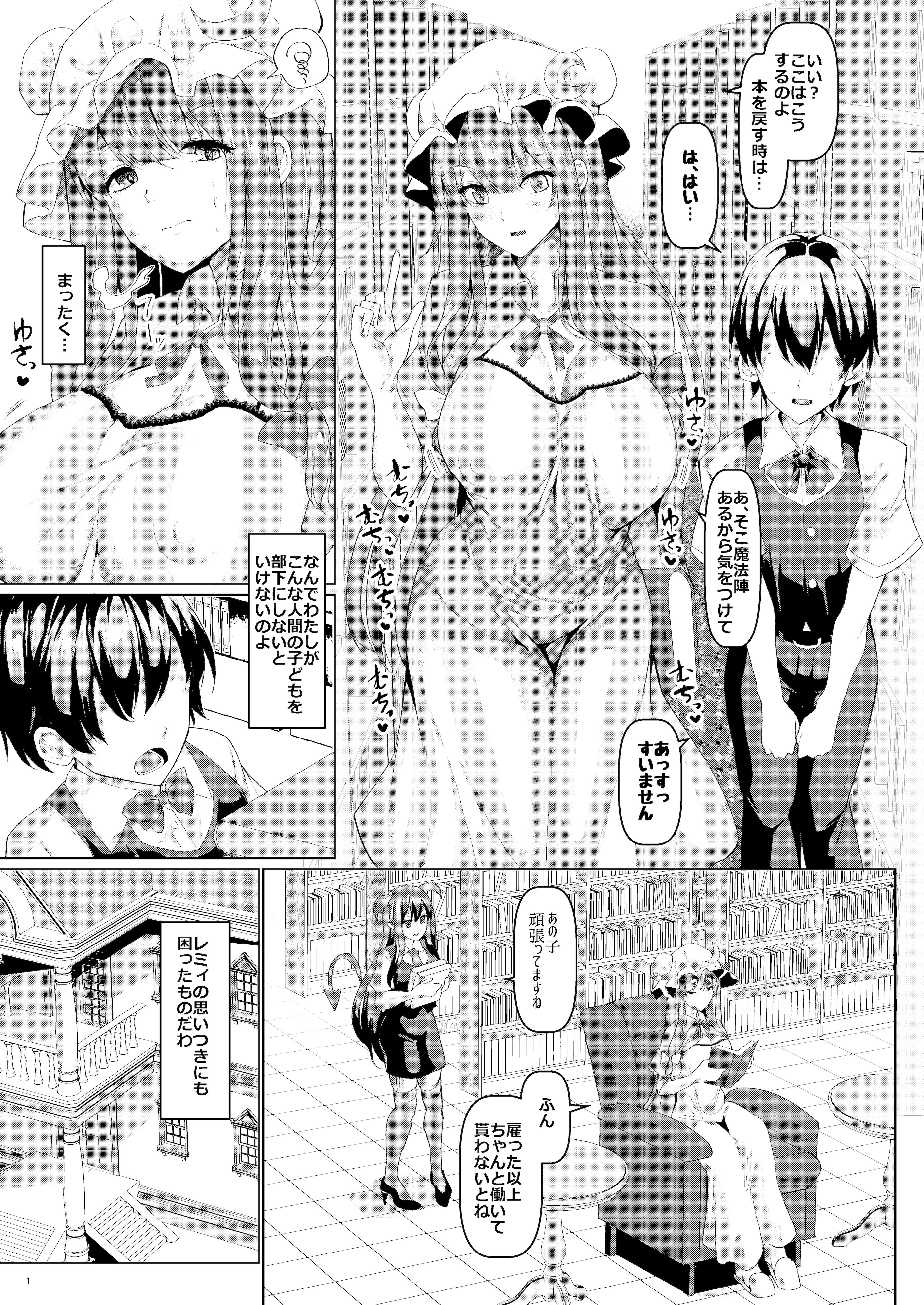 [ちんちん亭 (chin)] 世話焼き中出し魔法使い (東方Project) [DL版] 2