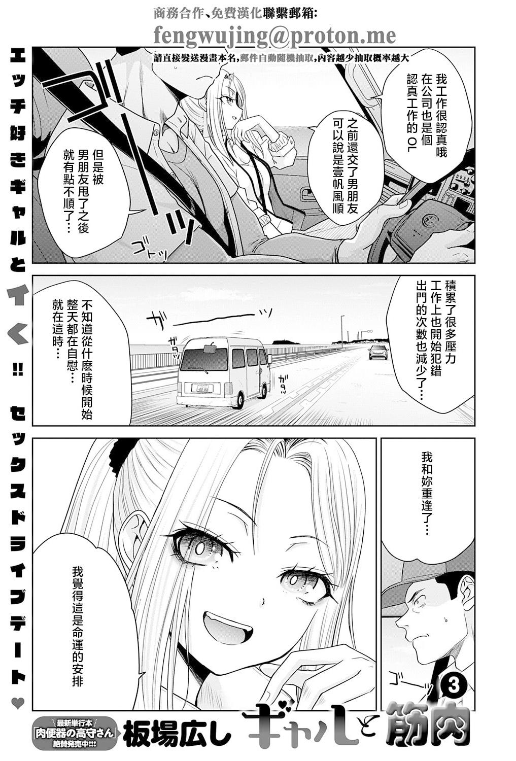 [日本漫画] [板場広し] ギャルと筋肉3 [中国翻訳] 单本,萝莉,调教,单女,单男