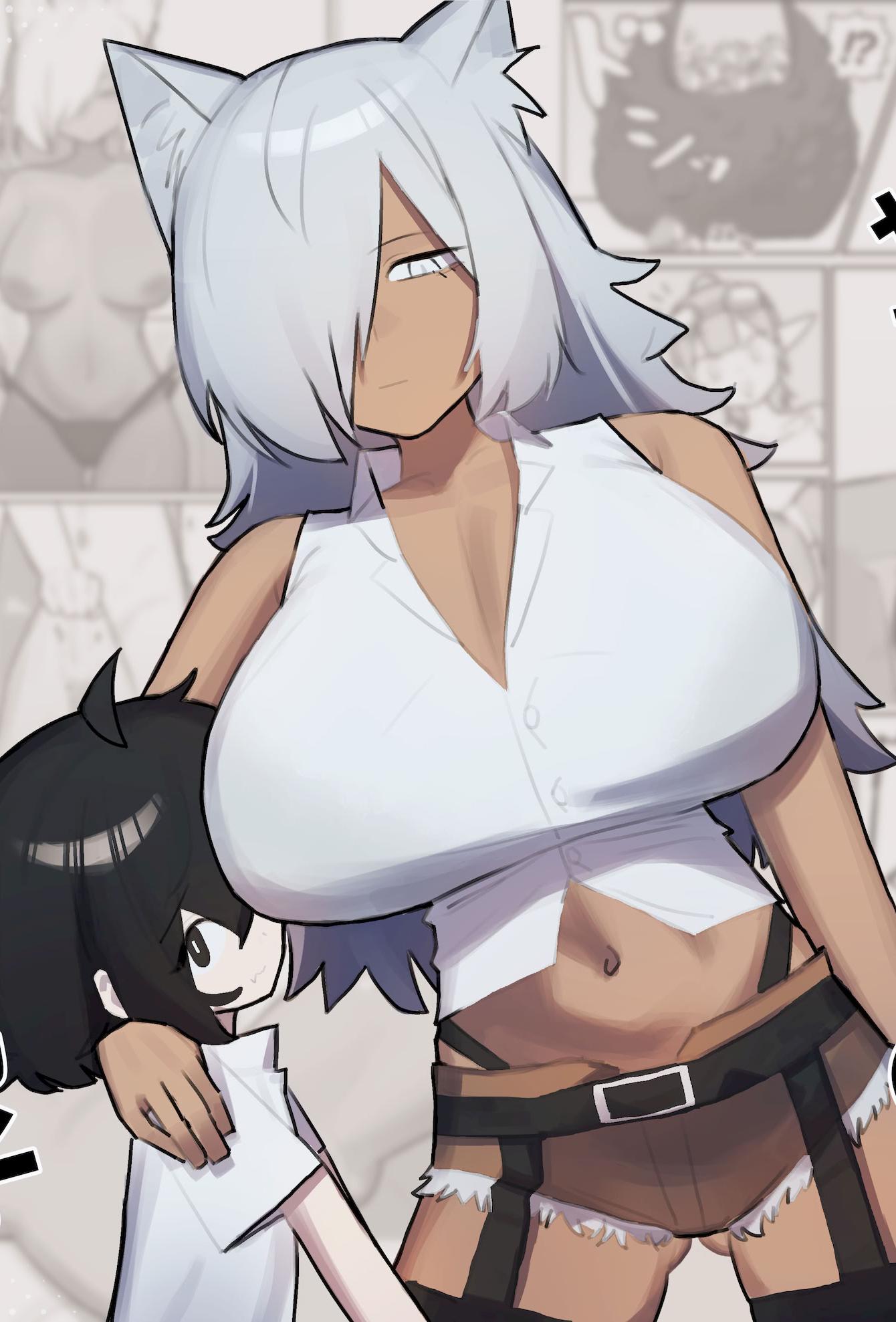 [日本漫画] [.exe] やさぐれ師匠と甘えん坊な弟子 单本,正太控,巨乳大奶,兽耳