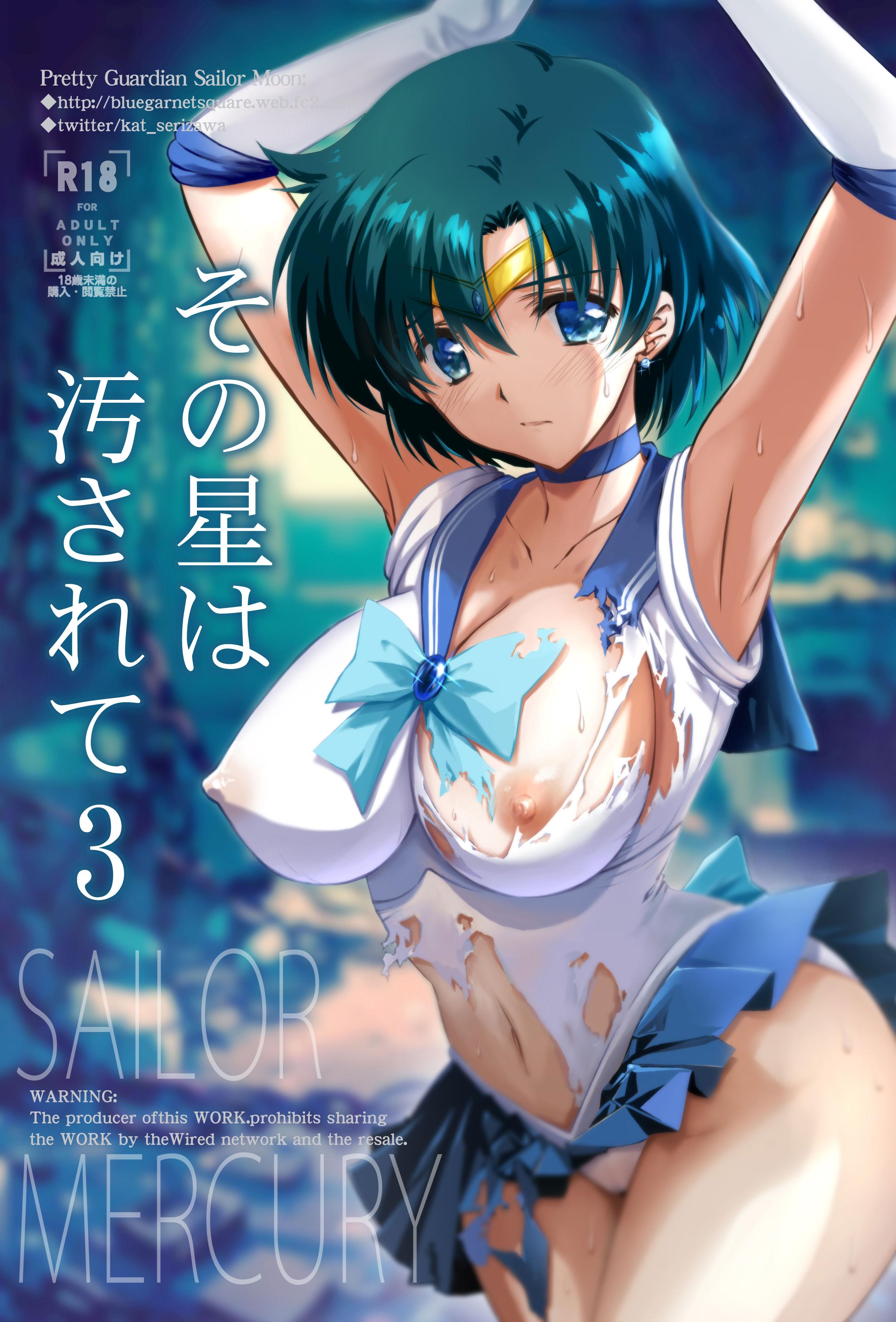 [日本漫画] [ブルーガーネット (芹沢克己)] その星は汚されて 3 (美少女戦士セーラームーン)｜被玷污的那颗星 3  单本,巨乳大奶,单女,单男,内射中出,丝袜