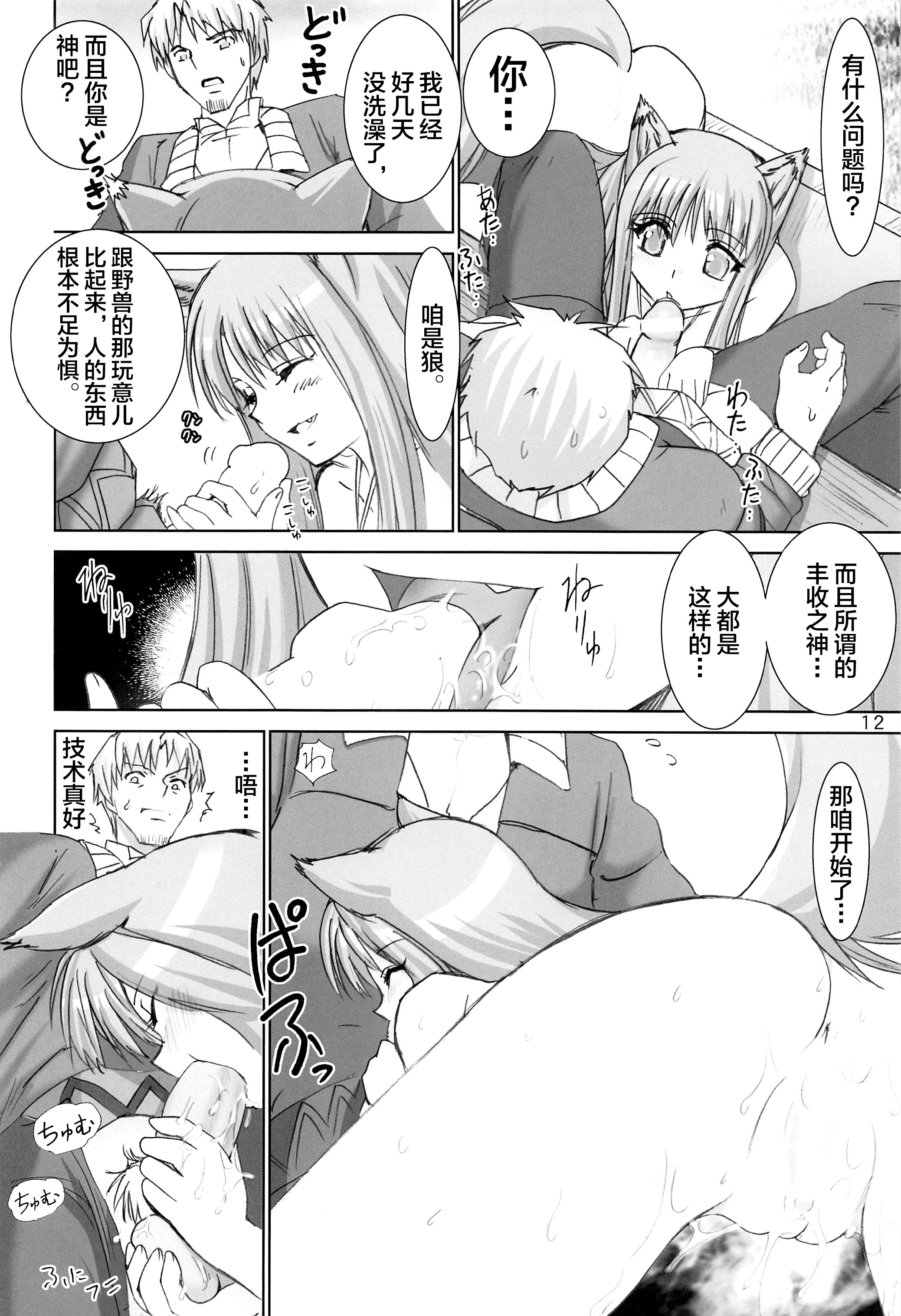 [日本漫画] [雷神会 (はるきゲにあ)] ウルフロード (改訂版) (狼と香辛料) 单本,单女,兽耳#[26P]-11