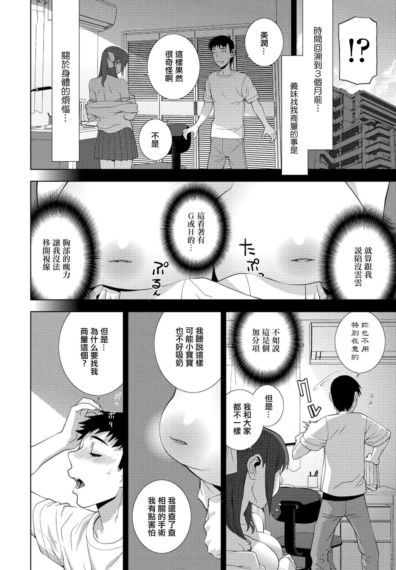 [志乃武丹英] 義妹乳首矯正 [中国翻訳] 2