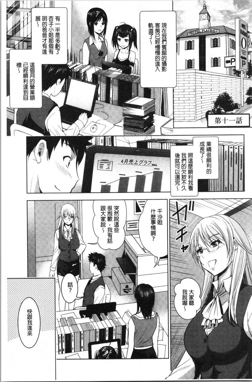[日本漫画] 跟美人三姊妹开始经营情侣宾馆！下 单本,巨乳大奶,黑丝丝袜,御姐女王,巨尻#[24P]-1