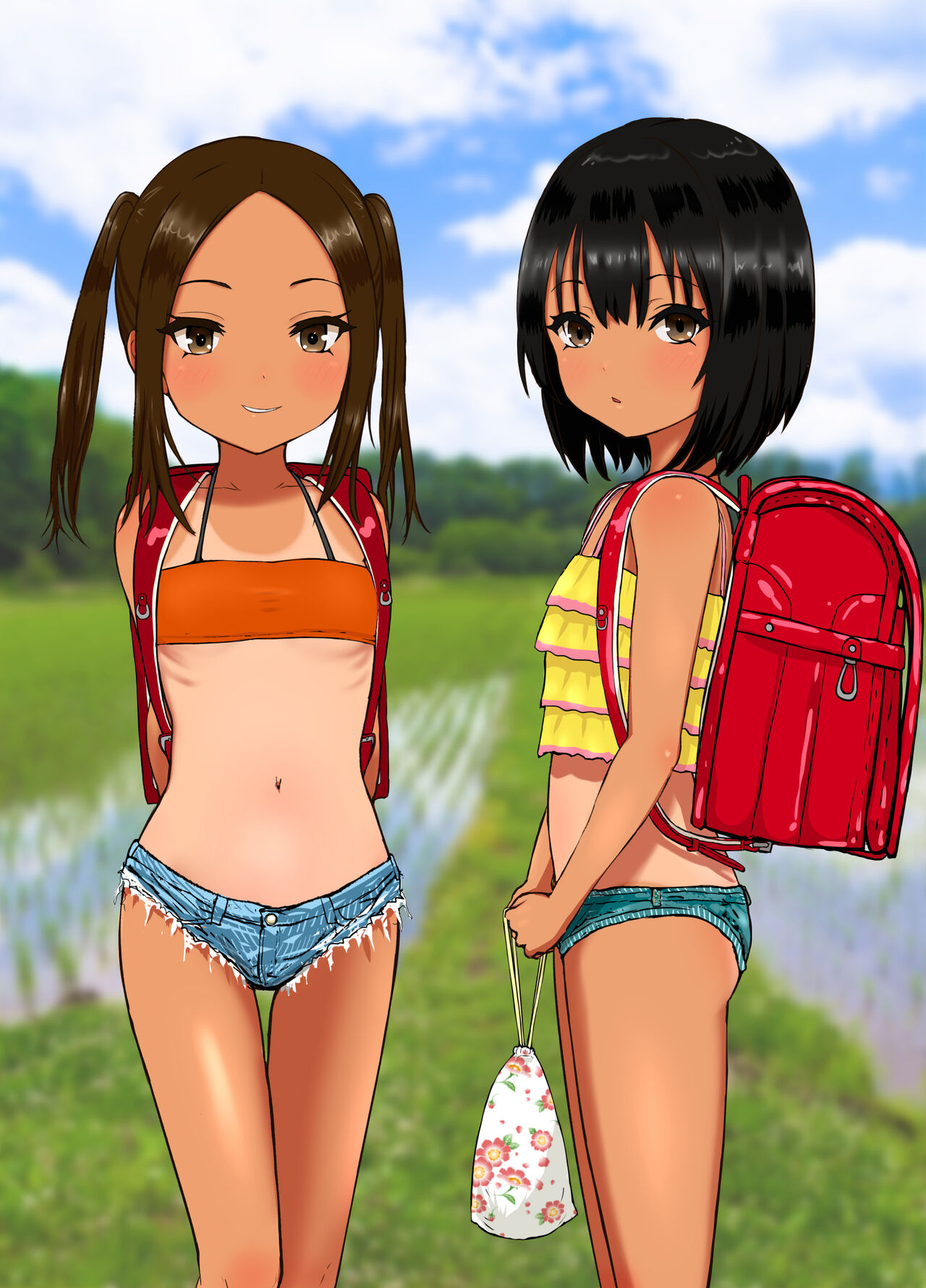 [日本漫画] ド田舎サンドイッチ ～全校生徒三名の学校で女子二人のオモチャにされる僕～ 单本,萝莉,正太控#[71P]-36
