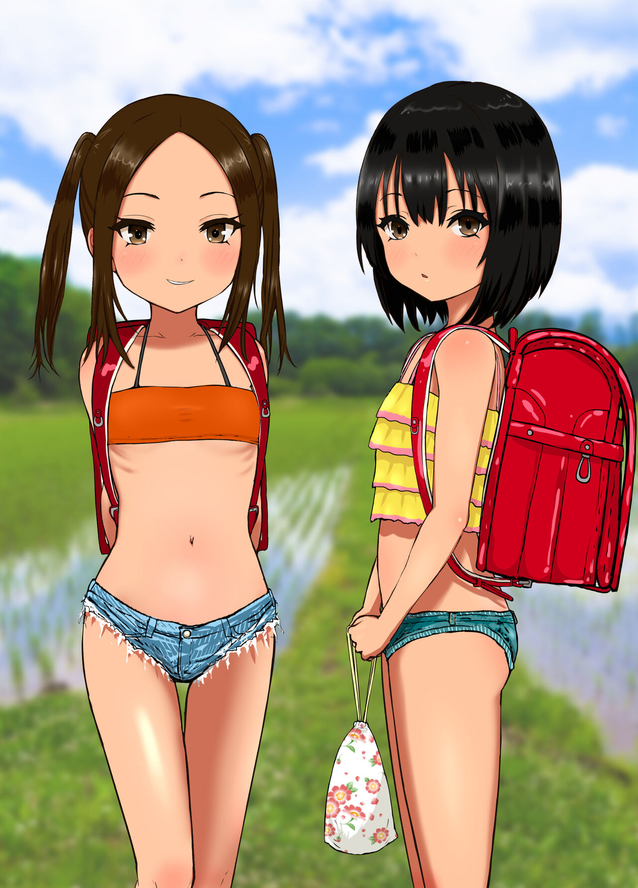 [日本漫画] ド田舎サンドイッチ ～全校生徒三名の学校で女子二人のオモチャにされる僕～ 单本,萝莉,正太控#[71P]-37