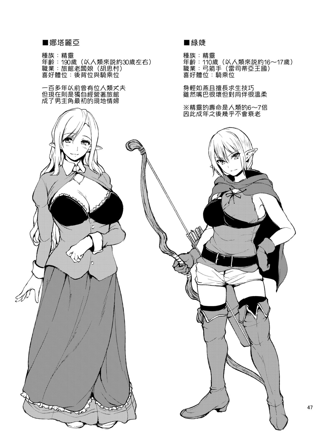 [日本漫画] 異世界ハーレム物語 单本,巨乳大奶,黑丝丝袜,妖精#[46P]-44
