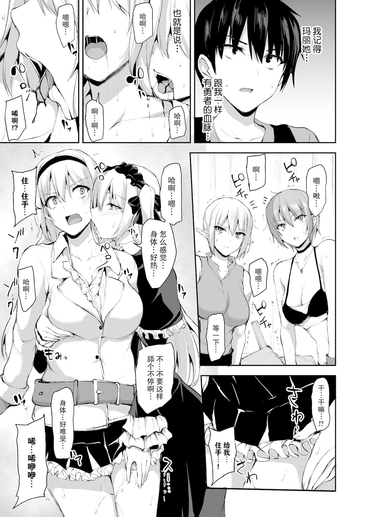 [日本漫画] 異世界ハーレム物語7~激突!!吸血少女と我が儘王女! 单本,女仆,巨乳大奶,黑丝丝袜#[66P]-25