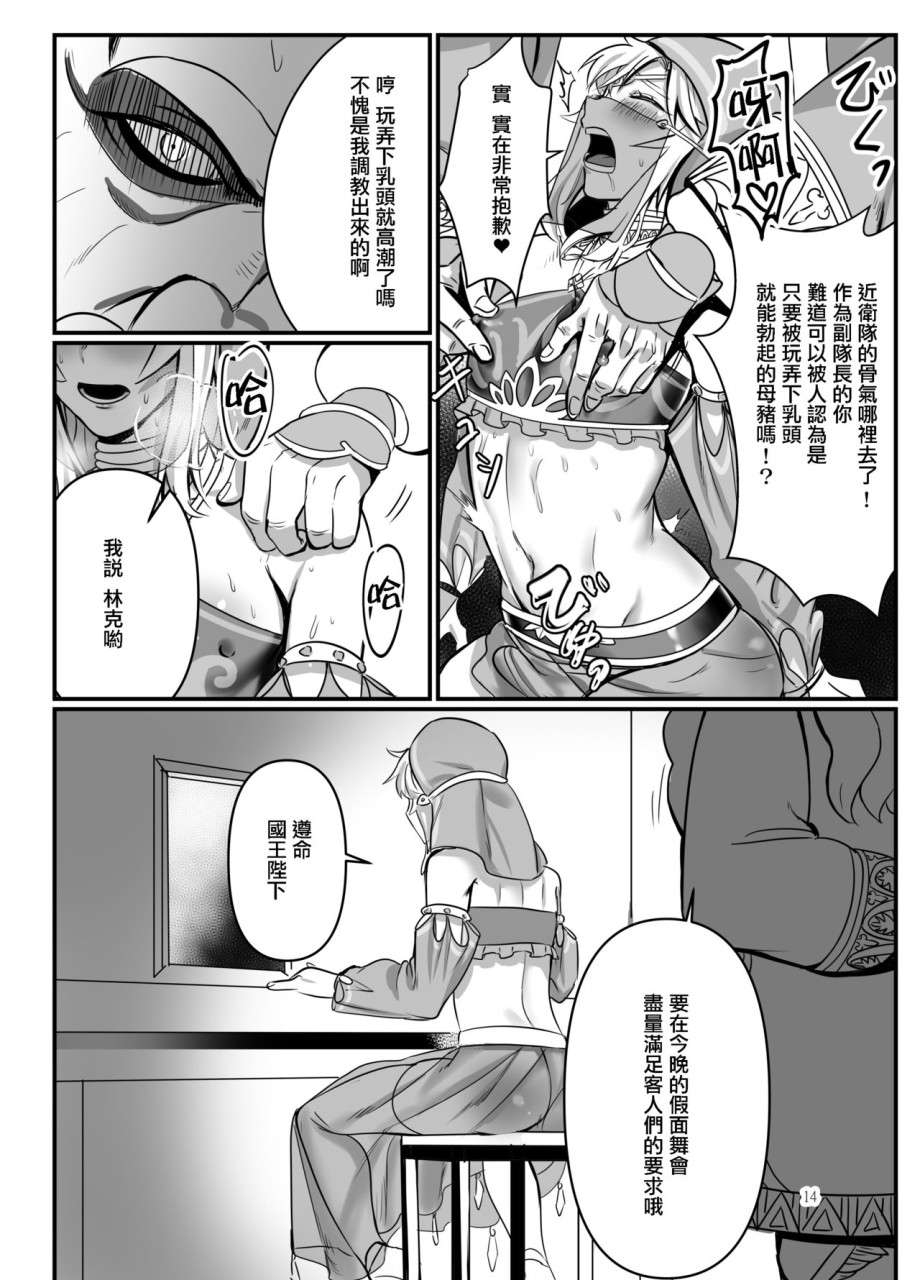 [日本漫画] 踊り子の贄勇者ー仮面舞踏会編ー (ゼルダの伝説) 单本,药娘伪娘,同性,黑丝丝袜,肛门,cosplay,妖精#[32P]-14