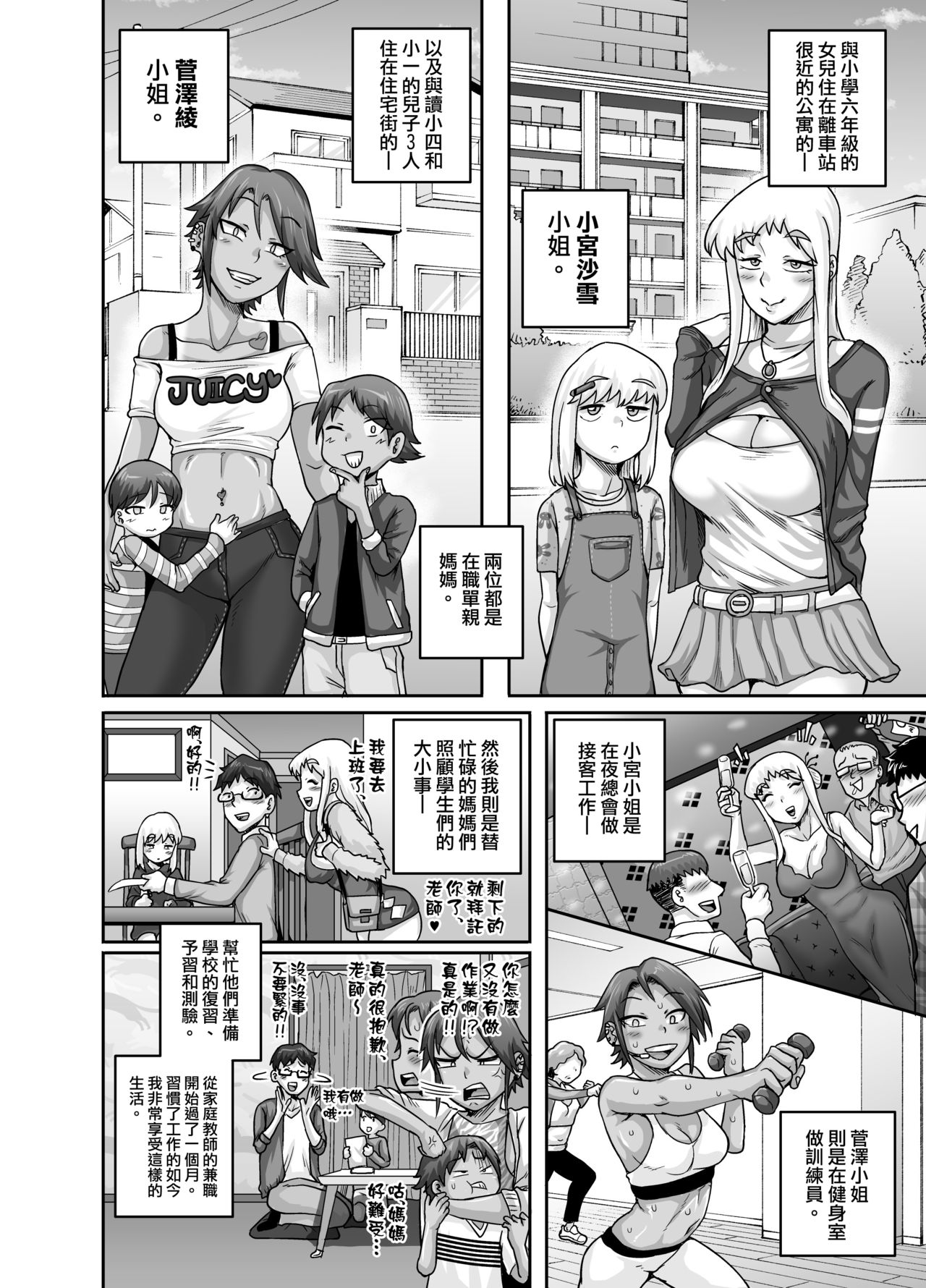 [日本漫画] ハングリーシングルマザーズ～おチ○ポ大食い母さんたちに食べられる俺～ 单本,眼镜,熟女人妻,女学生,群P,制服#[50P]-5