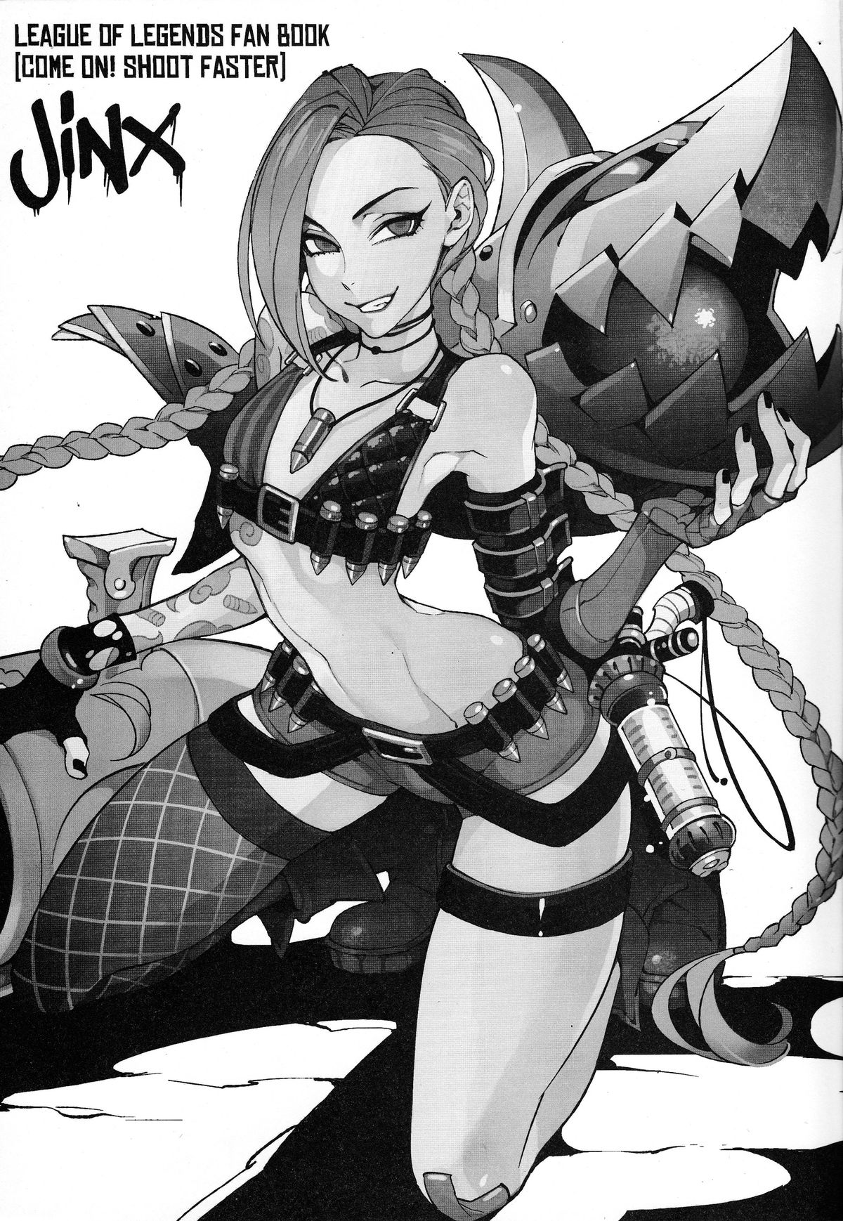 [日本漫画] JINX Come On! Shoot Faster 单本,黑丝丝袜#[21P]-2
