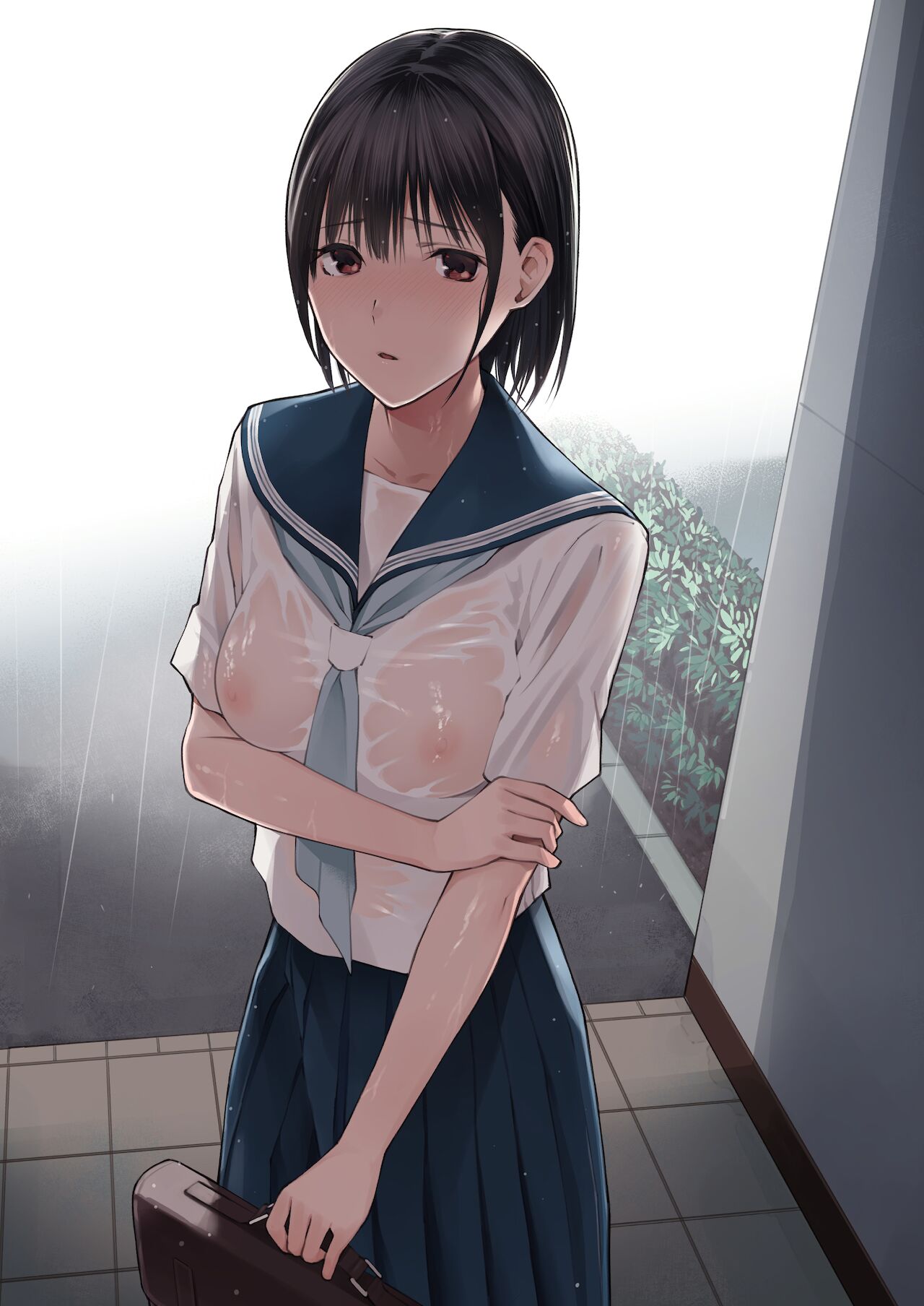 [日本漫画] 雨の日は、ほんのり乳首 单本,眼镜,女学生,制服#[74P]-3
