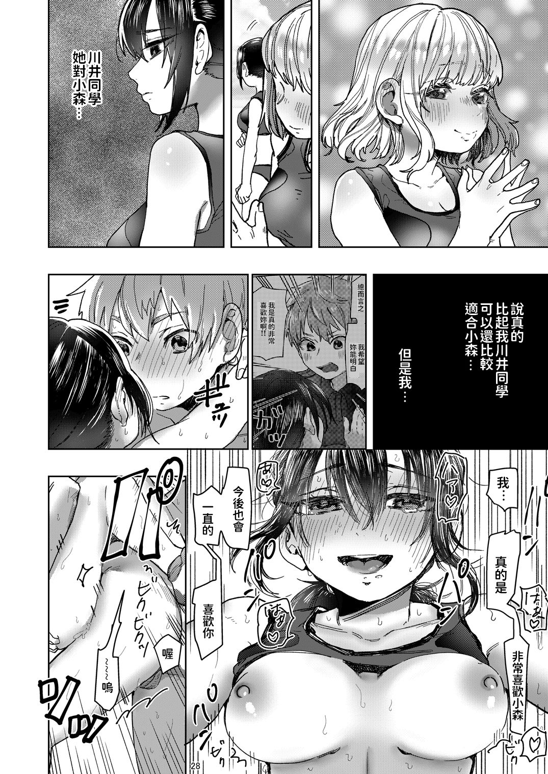 [日本漫画] [Shirotsumekusa (Nozawa Yukiko)] Rikujou Kanojo wa Cool Tokidoki Dere  单本,单女,单男,马尾辫#[34P]-28