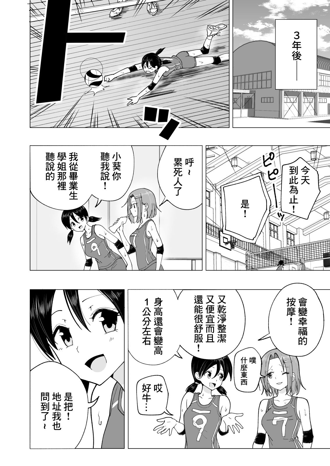 [日本漫画] 性感マッサージにハマってしまったバレー部女子の話～後編 单本,女学生#[82P]-79