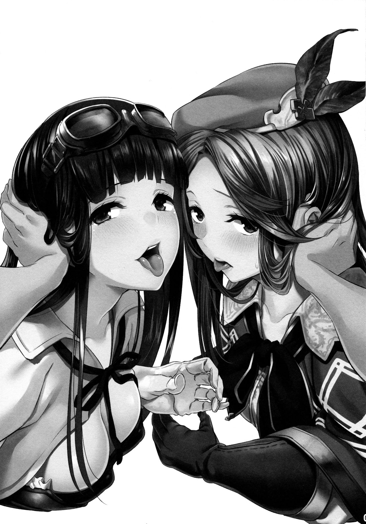 [日本漫画] (COMIC1☆11) [Pale Scarlet (Matsukawa)] Jasmine to Jessica to (Granblue Fantasy)  单本,单女,口交,群P#[23P]-3