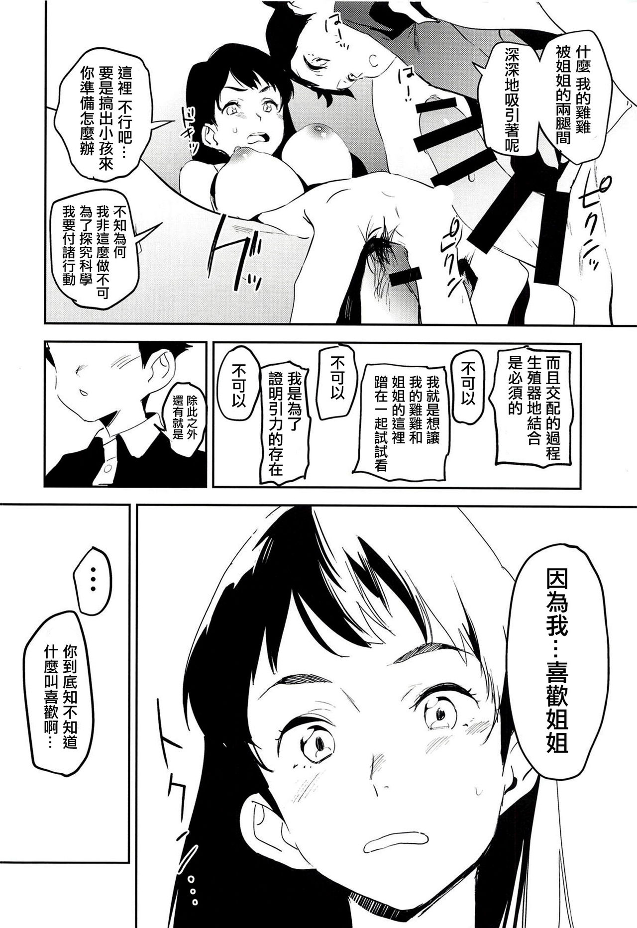 [日本漫画] (COMIC1☆14) [Camrism (Kito Sakeru)] Oppai Highway - Onee-san no Kenkyuu  胸部高速公路 - 有關姐姐的研究 (Penguin Highway)  单本,正太控,单女,单男#[26P]-17