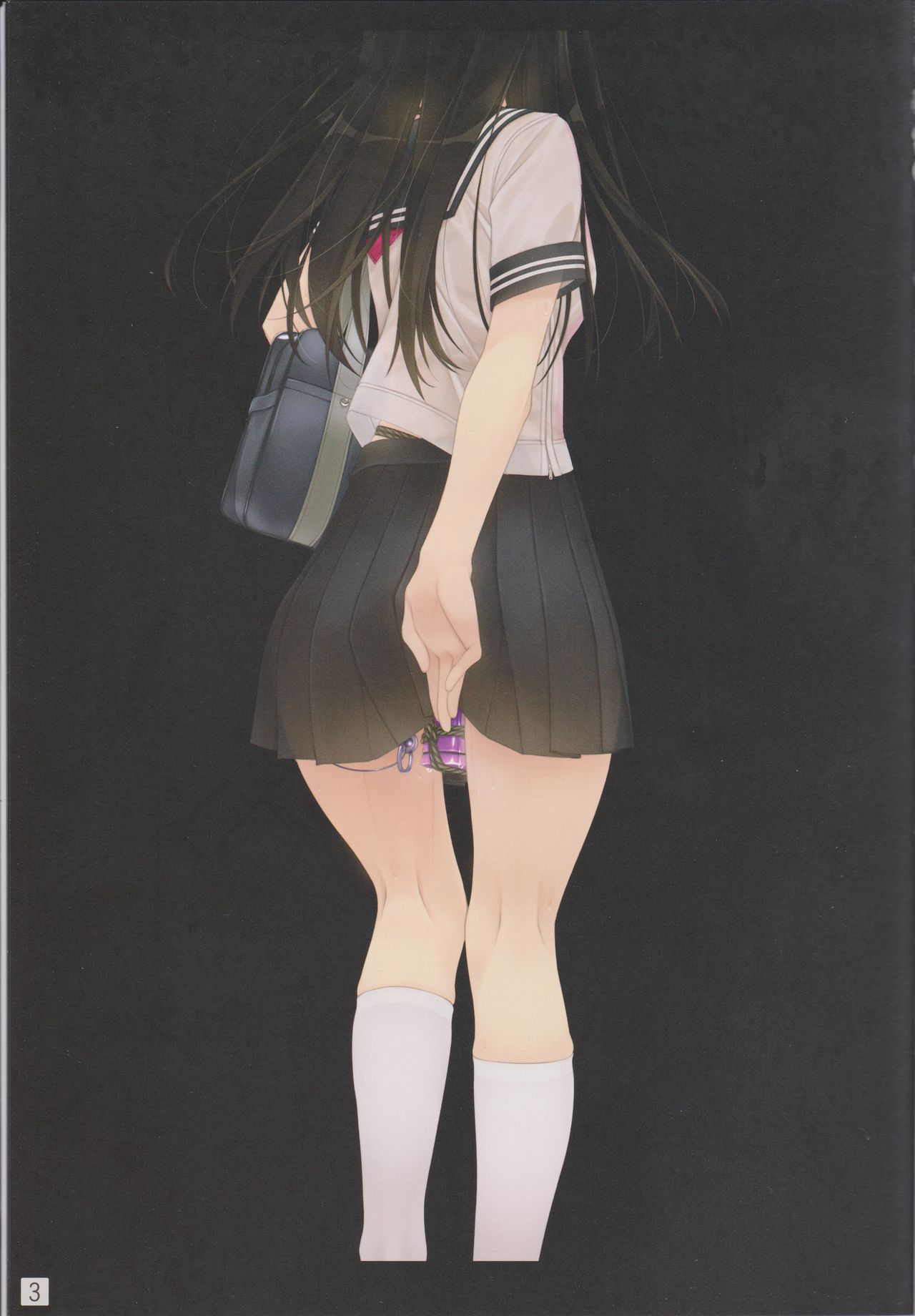 [日本漫画] (C93) [Murakami Suigun no Yakata (Murakami Suigun)] Shoujo-tachi wa Shibarareru.  单本,女学生制服,束缚,性玩具#[22P]-3