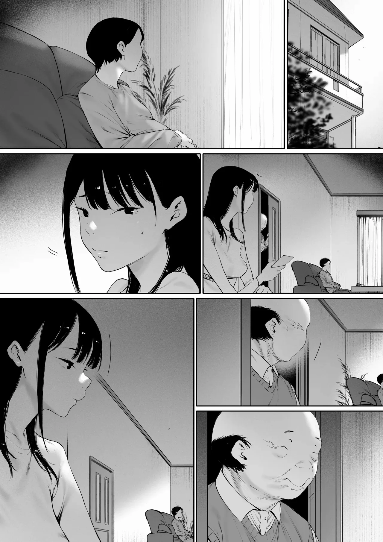 [日本漫画] [森田式] 義父と同居することになった 幸せな新婚生活を送るはずだったのに 第三話 单本,巨乳大奶,露出,青年,大阴茎#[27P]-10