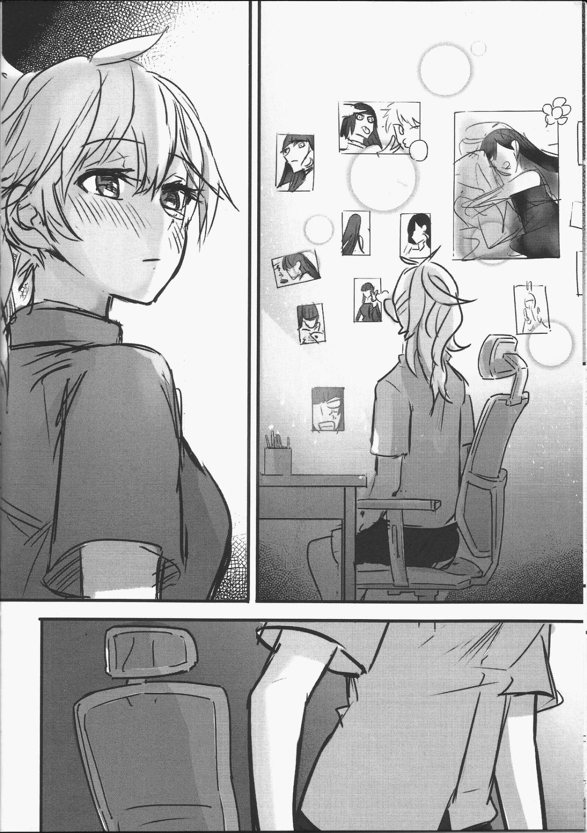 [日本漫画] [天堂紙 (天堂樹)] 那個成天只想上她老母的猴死囝仔+會場特典 单本,女同百合#[38P]-34
