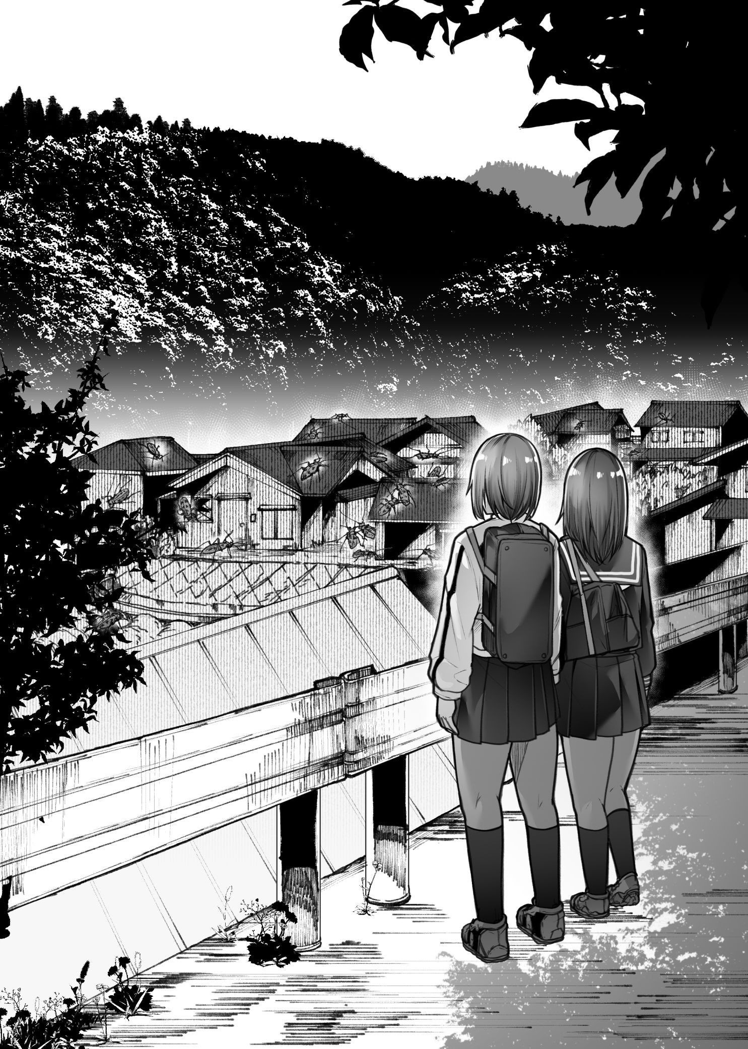 [日本漫画] [てるてるがーる (天乃輝)] 災禍 单本,巨乳大奶,女学生,露出,女学生制服,大阴茎#[53P]-7