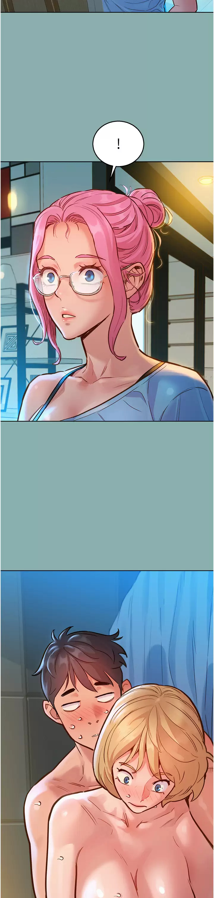 [韩国漫画] 友情万睡 爱情,巨乳大奶#[49P]-2