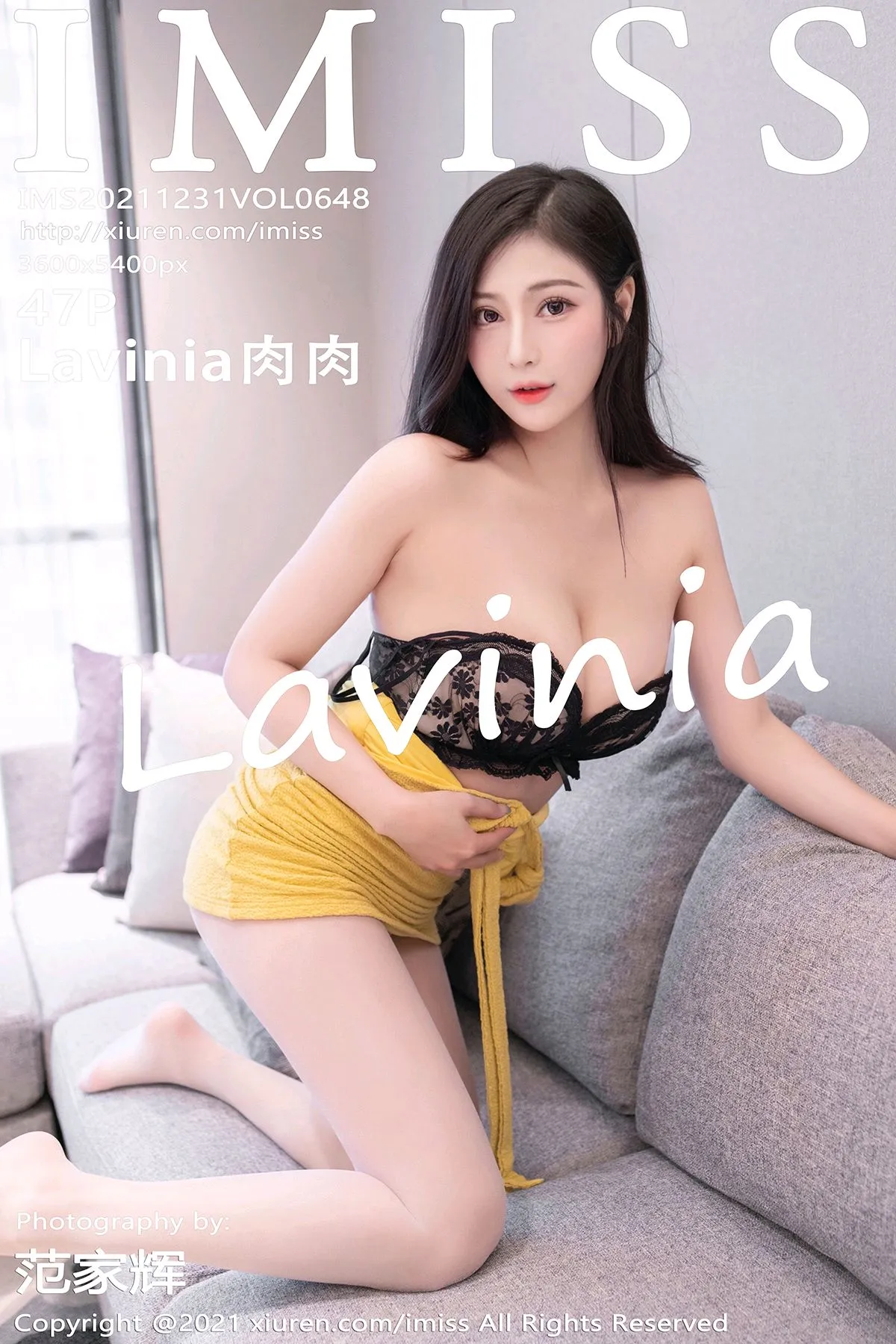 [爱蜜社] 2021.12.31 VOL.648 Lavinia肉肉