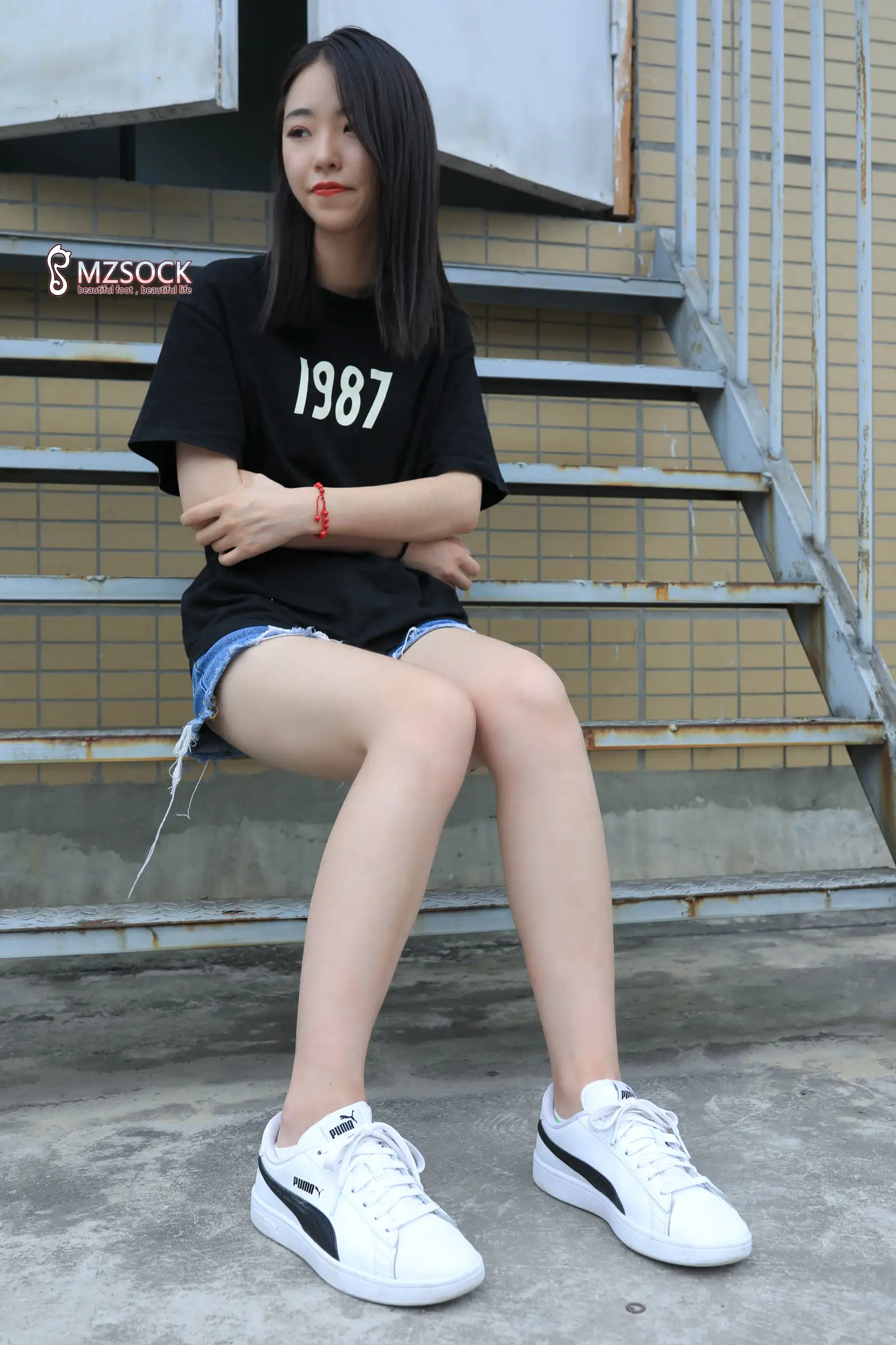[Mzsock] Love beautiful feet NO.175 Carrie#[64P]-10