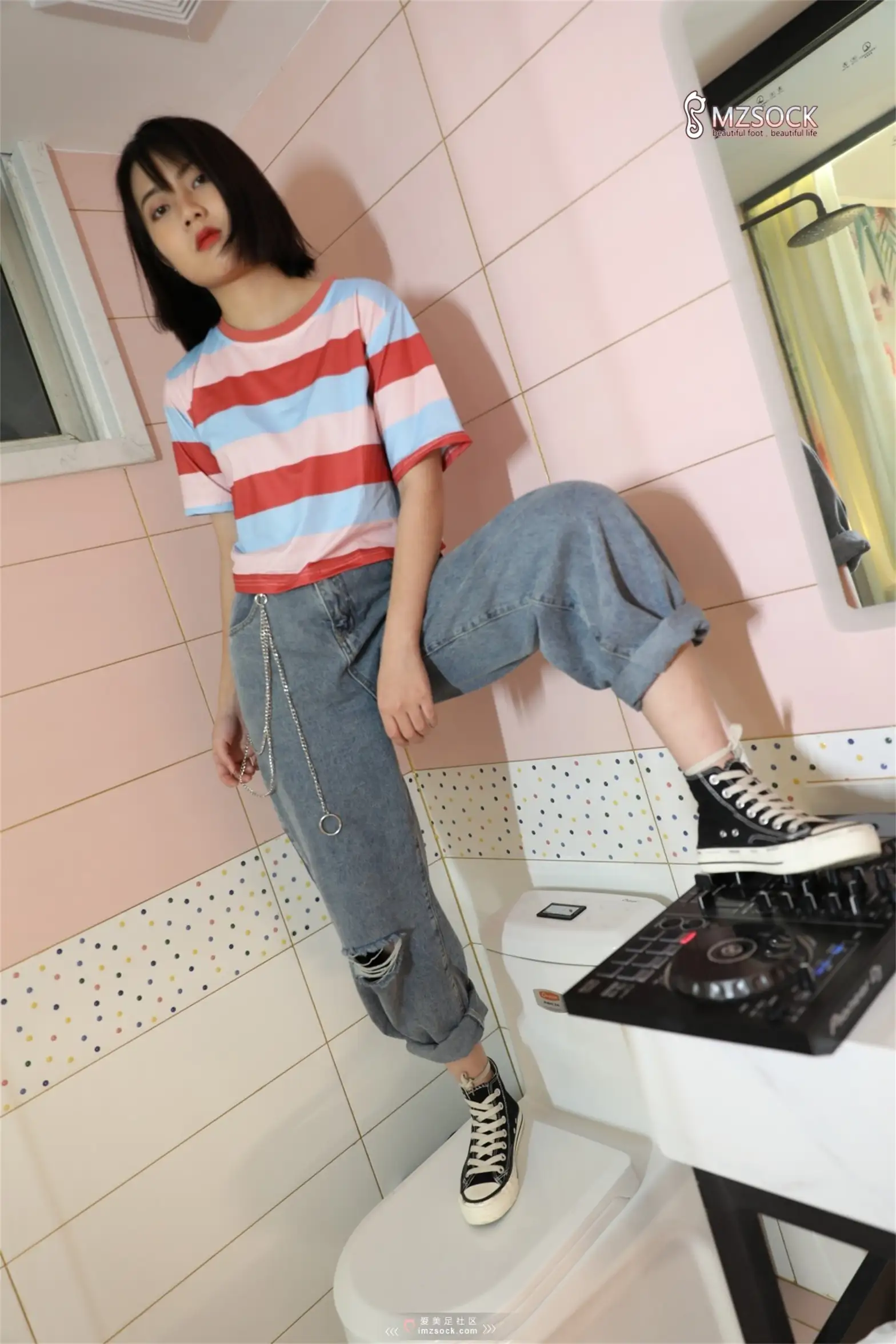 [Mzsock] Love Beauty Foot NO.086 Tingting#[74P]-4