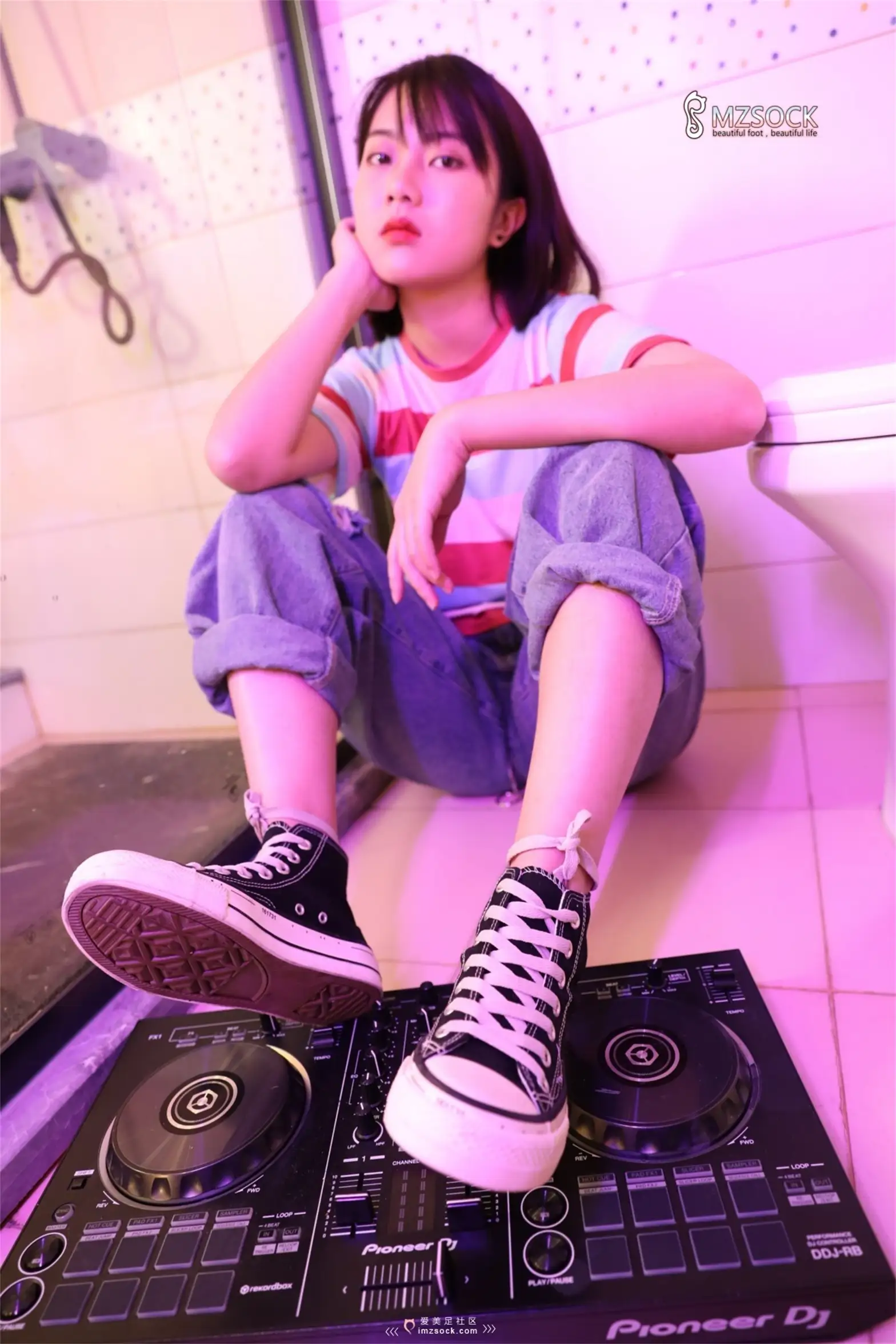 [Mzsock] Love Beauty Foot NO.086 Tingting#[74P]-2