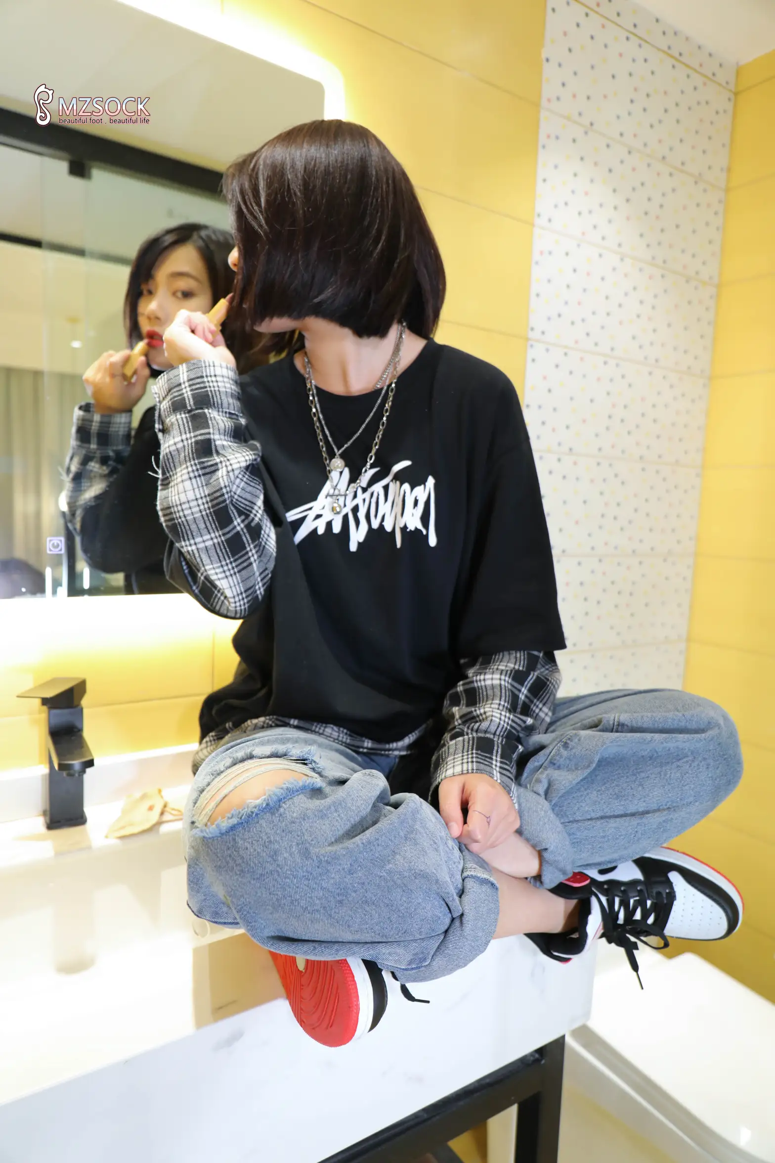 [Mzsock] Love Beauty Foot NO.082 Tingting#[74P]-6