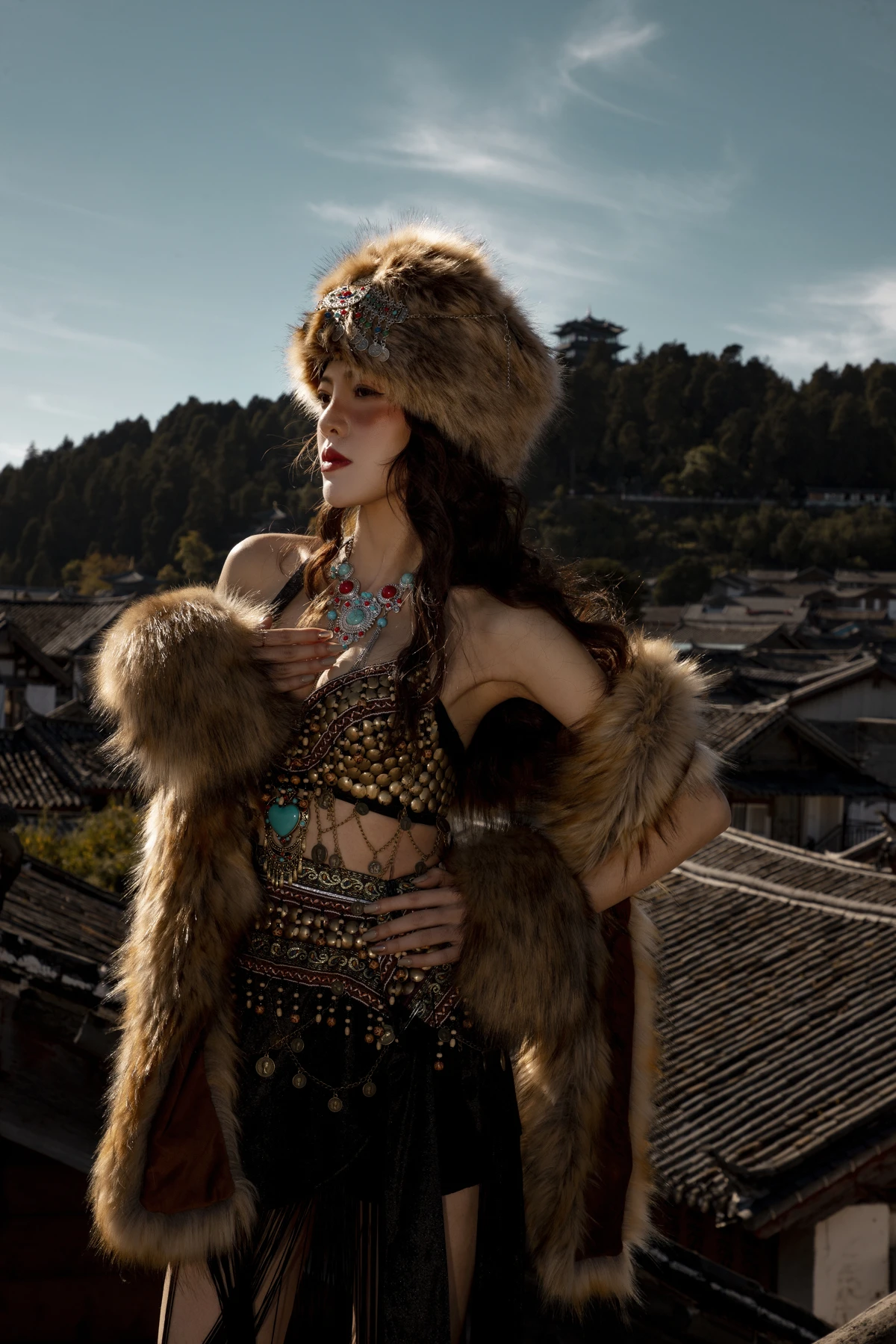 [艺图语] 2022.12.17 Vol.2697 – 部落公主 戴戴#[25P]-16