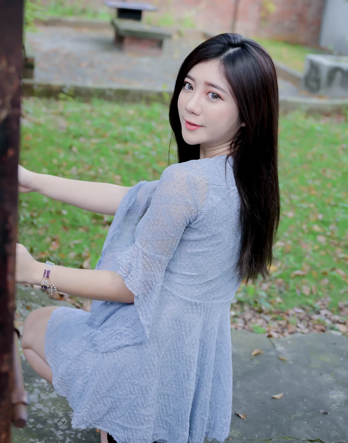 [爱美足] NO.211 乐乐 连衣裙凉高美腿 街拍#[71P]-46