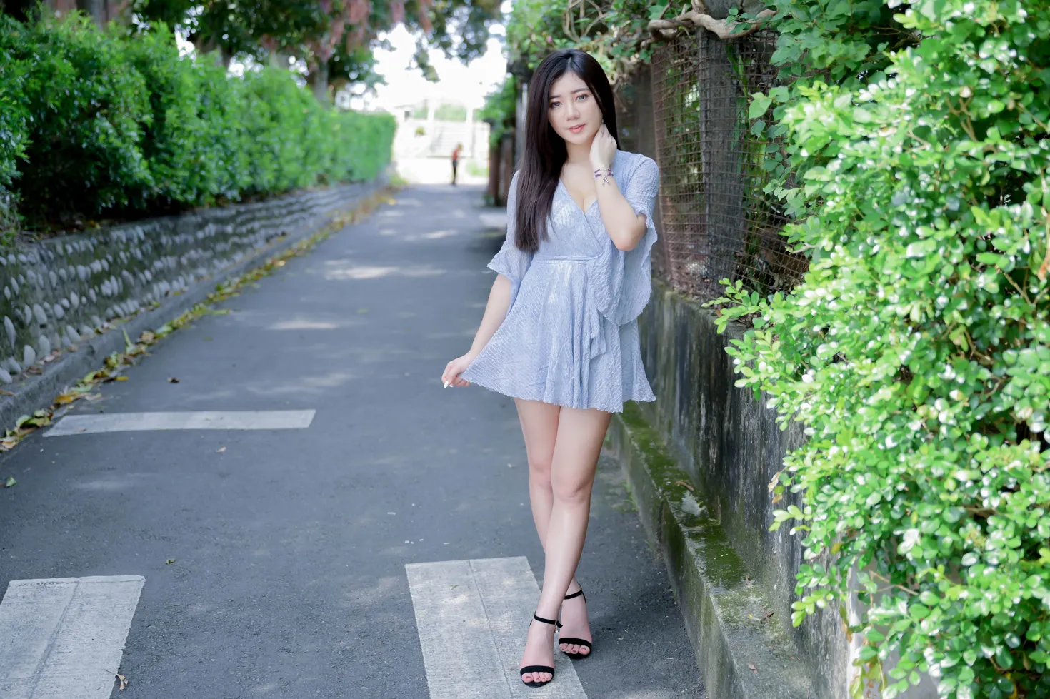 [爱美足] NO.211 乐乐 连衣裙凉高美腿 街拍#[71P]-3