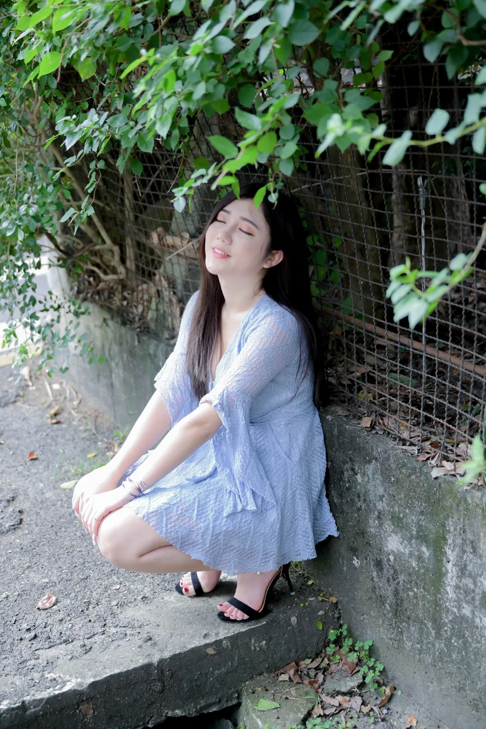 [爱美足] NO.211 乐乐 连衣裙凉高美腿 街拍#[71P]-20