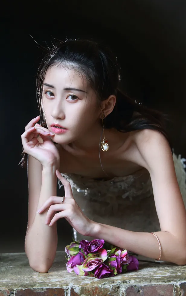 [爱美足] NO.148 王红 镂空白纱涼高美腿 街拍#[70P]-44