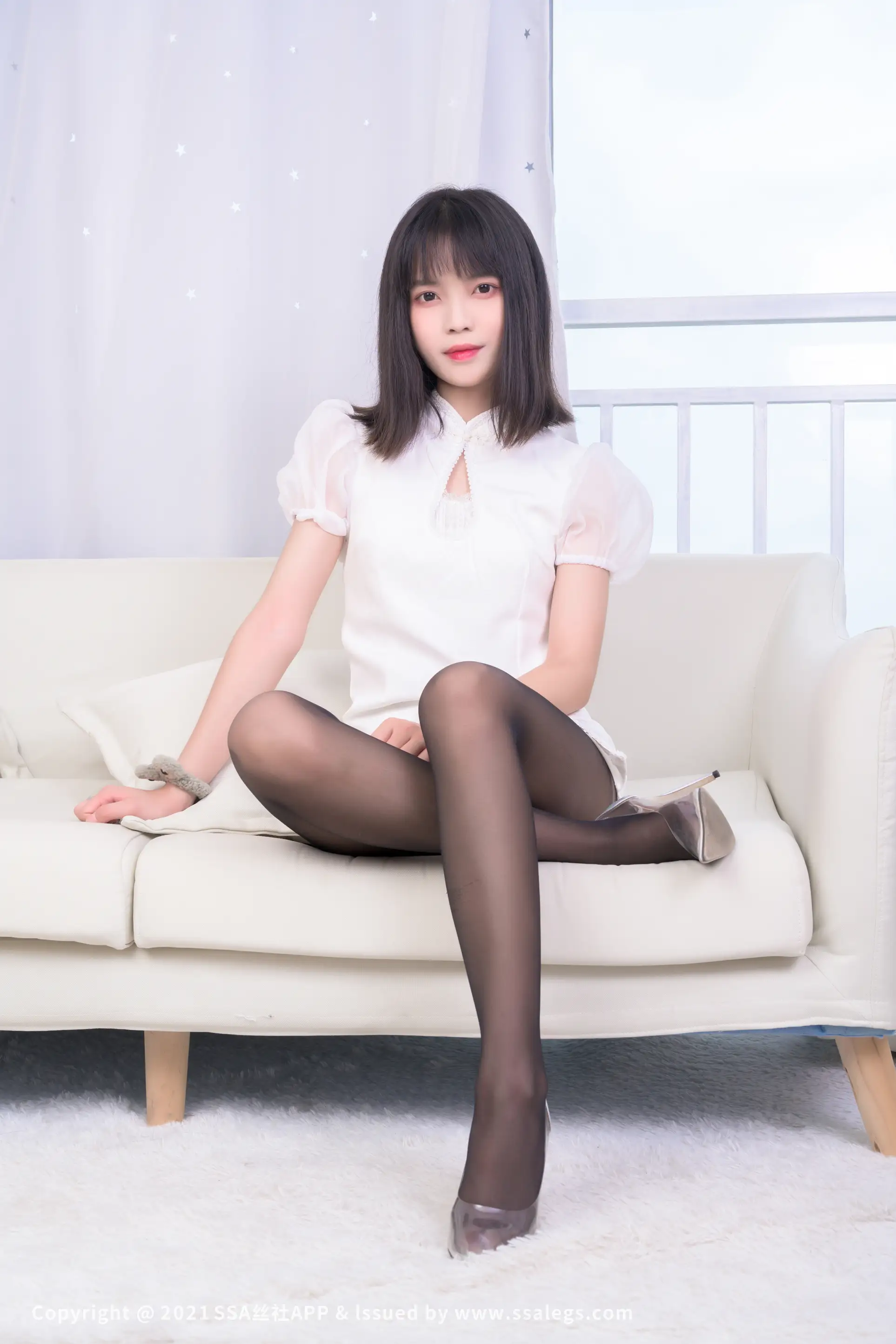 [Mzsock] NO.664 Leg Model Dan Dan's Black Stockings Beautiful Foot (Part 1) silk club#[118P]-2