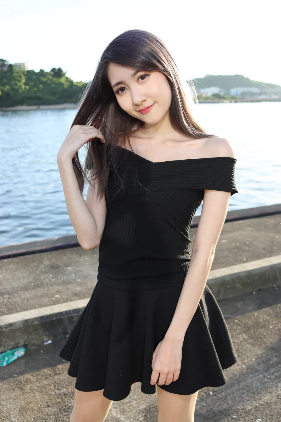 [爱美足] NO.140 Elaine Chung 连衣裙丝袜凉高美腿 街拍#[73P]-3