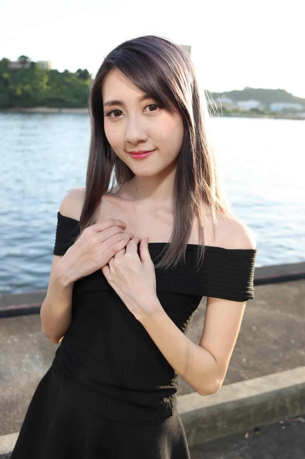 [爱美足] NO.140 Elaine Chung 连衣裙丝袜凉高美腿 街拍#[73P]-8