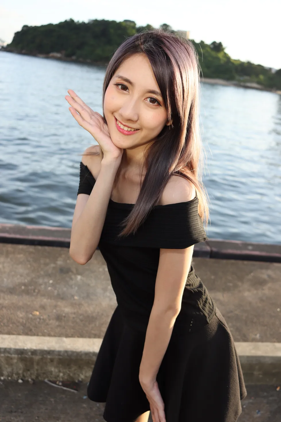 [爱美足] NO.140 Elaine Chung 连衣裙丝袜凉高美腿 街拍#[73P]-10