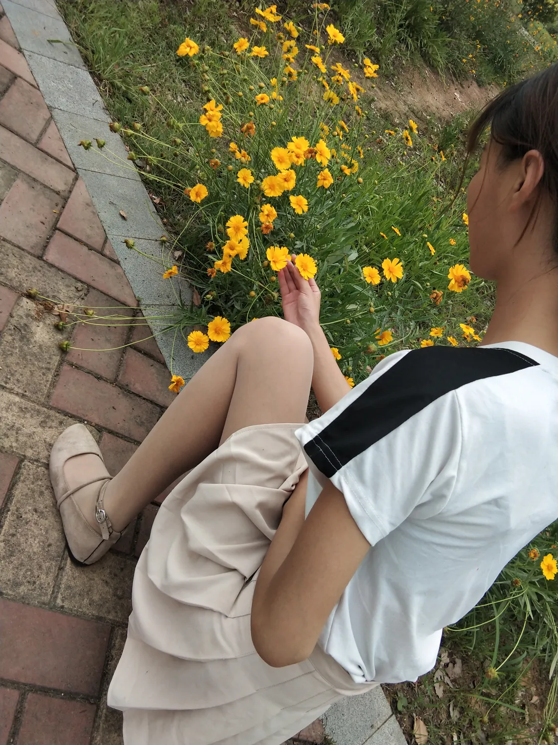 [爱美足] NO.016 肉丝绑带平底鞋 街拍#[24P]-2