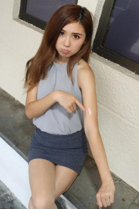 [爱美足] NO.093 長腿美模 Shuk Man 短裙 高跟美腿外拍 街拍#[101P]-48