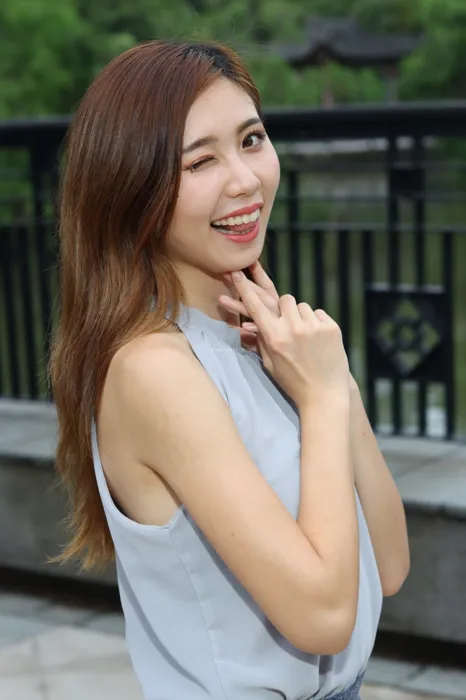 [爱美足] NO.093 長腿美模 Shuk Man 短裙 高跟美腿外拍 街拍#[101P]-2