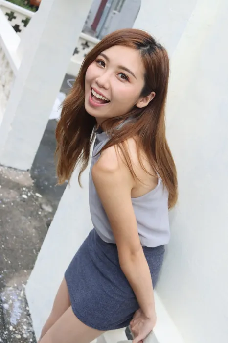 [爱美足] NO.093 長腿美模 Shuk Man 短裙 高跟美腿外拍 街拍#[101P]-37