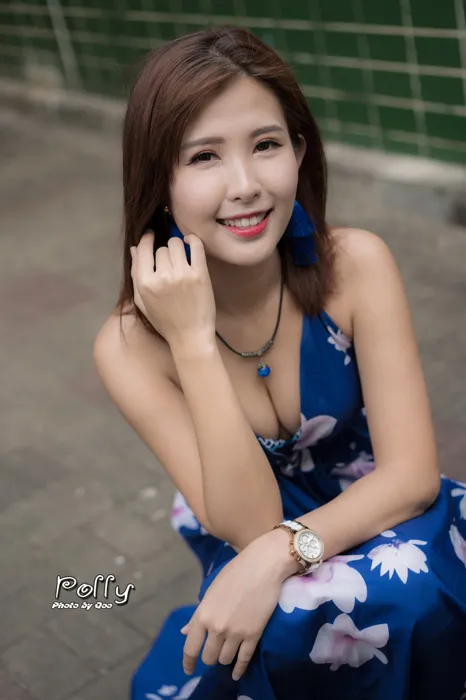 [爱美足] NO.052 Polly 高衩長裙 高跟美腿旅拍 街拍#[60P]-6