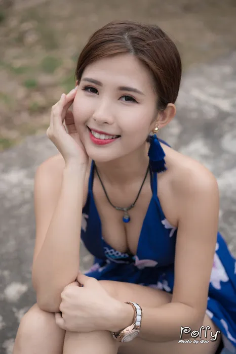 [爱美足] NO.052 Polly 高衩長裙 高跟美腿旅拍 街拍#[60P]-6