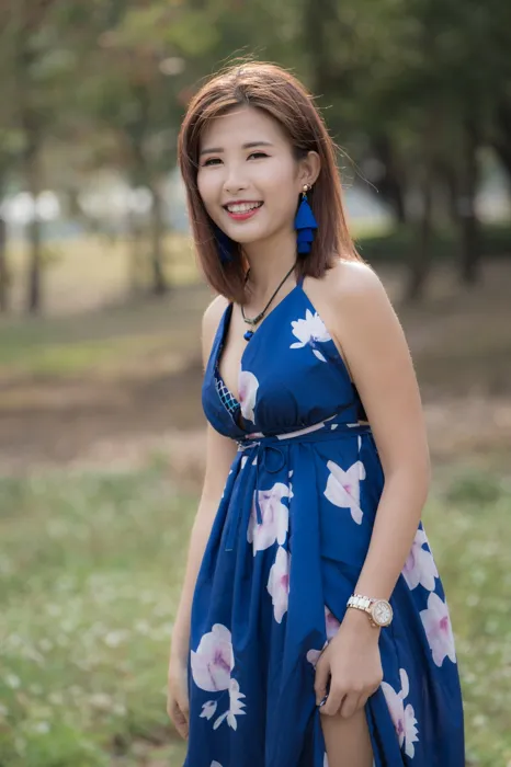[爱美足] NO.052 Polly 高衩長裙 高跟美腿旅拍 街拍#[60P]-10