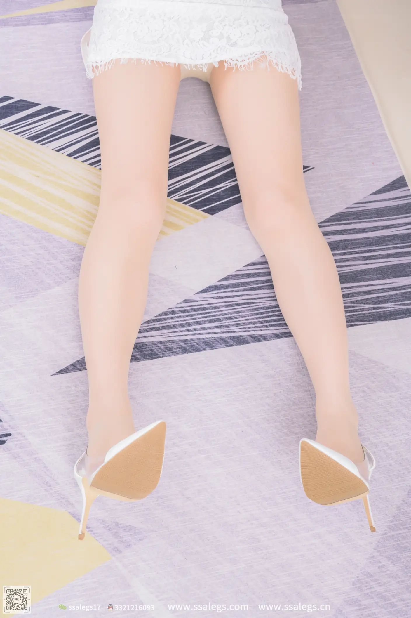[爱美足] NO.505 冰冰 旗袍肉丝袜写真（上) 丝社#[125P]-1