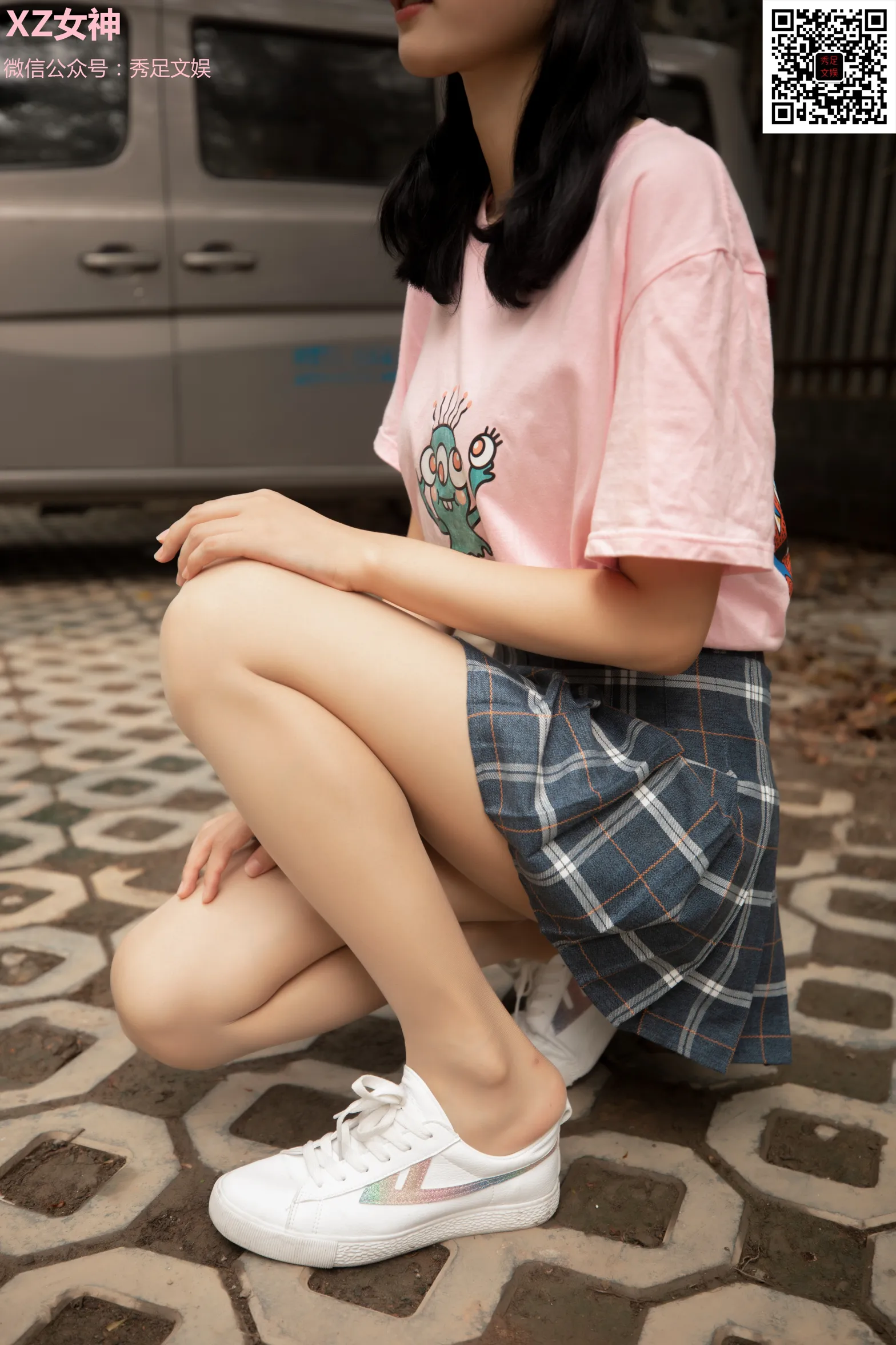 [爱美足] NO.006 青春无敌的百褶裙少女 街拍#[60P]-7