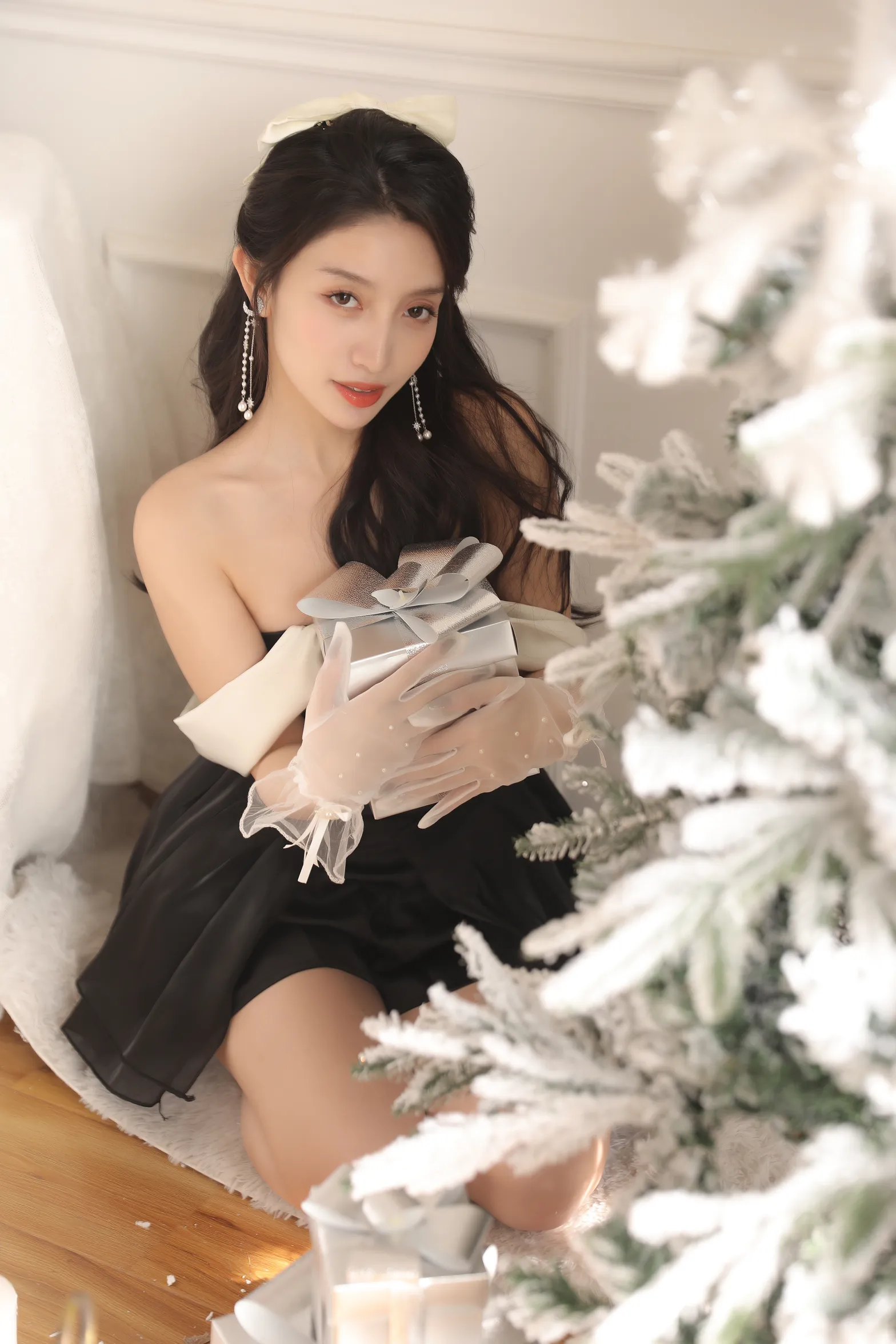 [艺图语] 2022.12.08 Vol.2628 – 千金圣诞 柠萌婧啊#[36P]-3