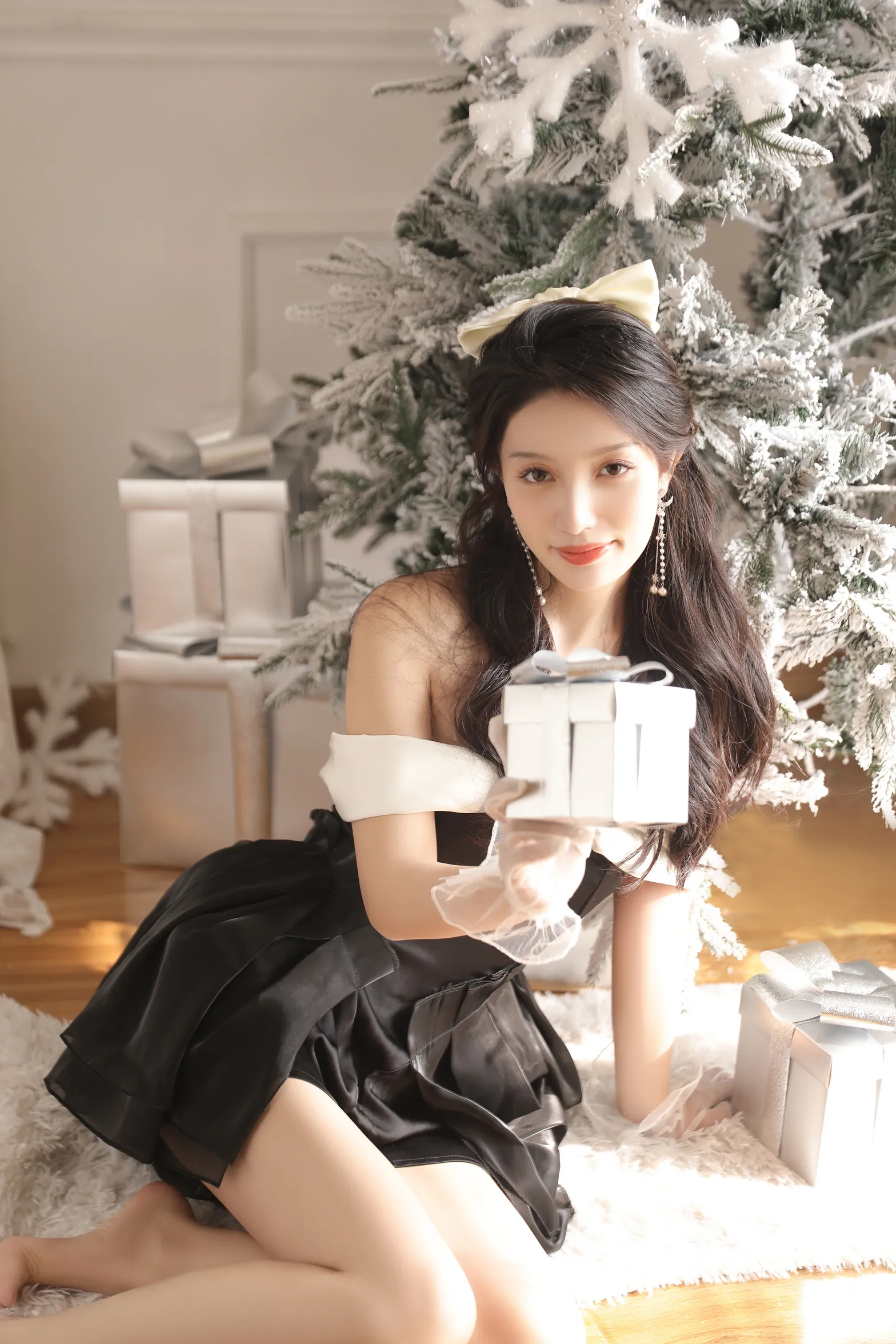 [艺图语] 2022.12.08 Vol.2628 – 千金圣诞 柠萌婧啊#[36P]-32